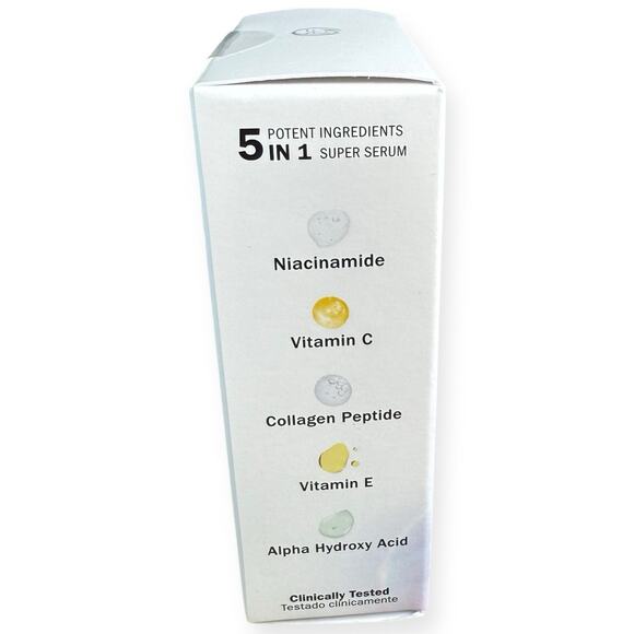 Olay Super Serum 30ml Niacinamide Collagen Peptide Vitamin C AHA NIB - Picture 3 of 6